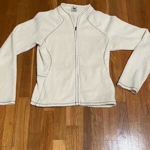 Patagonia Women's Off-White Teddy Jacket